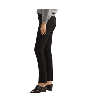 Jean à jambe droite pour femmes, Avery, Silver