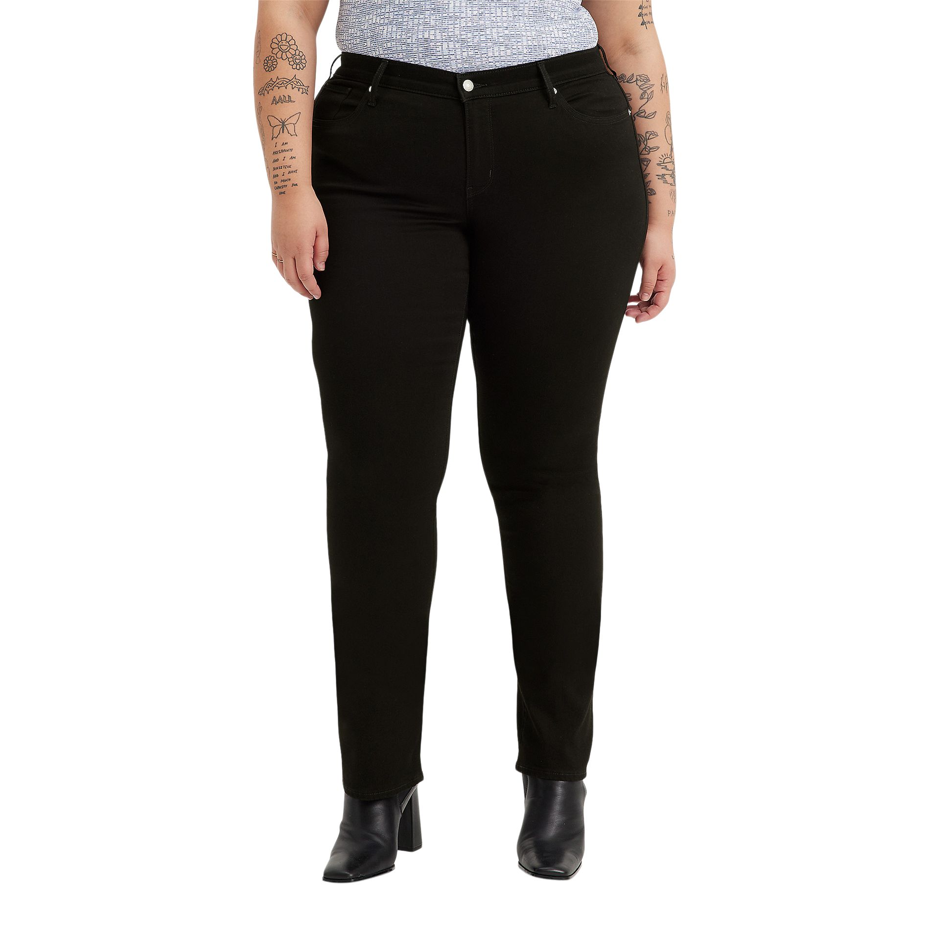 Levi's Women's 314 Shaping Straight Soft Jeans - Plus Size