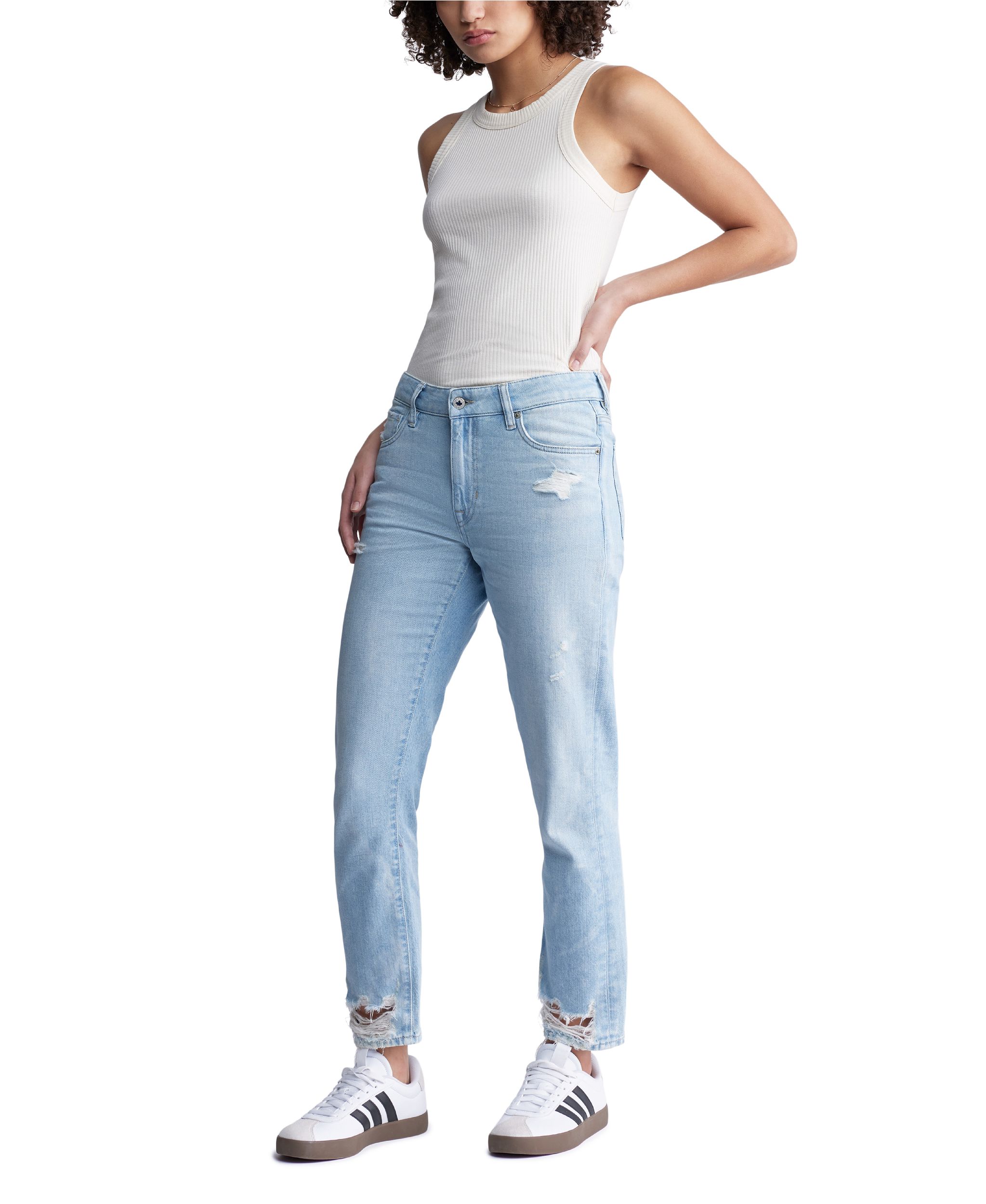 Jean boyfriend décontracté pour femmes, Madison, Buffalo