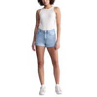 Buffalo Women's Goldie High Rise Relaxed Short Front_Flat