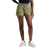 Buffalo Women's Goldie High Rise Relaxed Short Front_Flat
