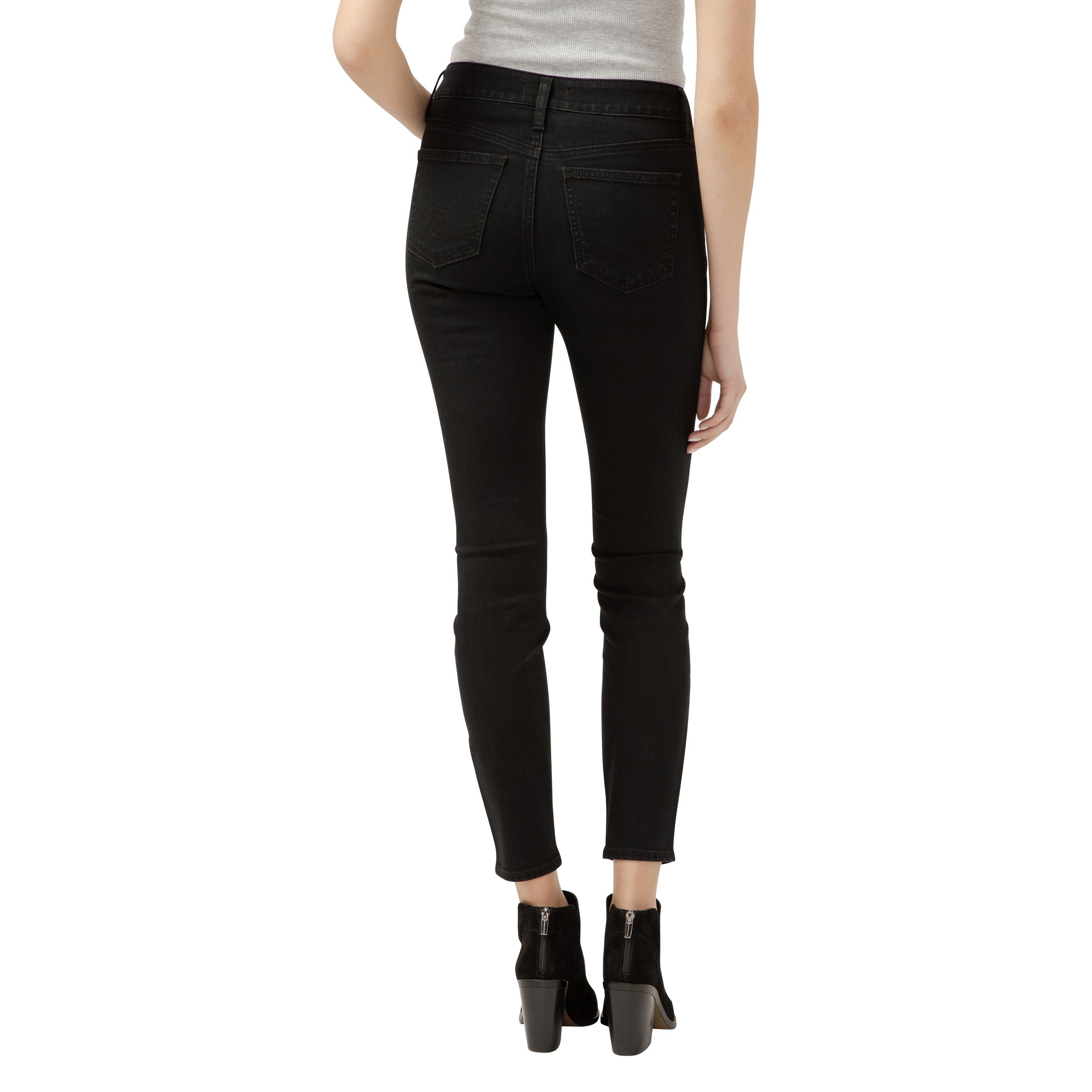 Silver Women's Suki Mid Rise Skinny Leg Luxe Stretch Jeans