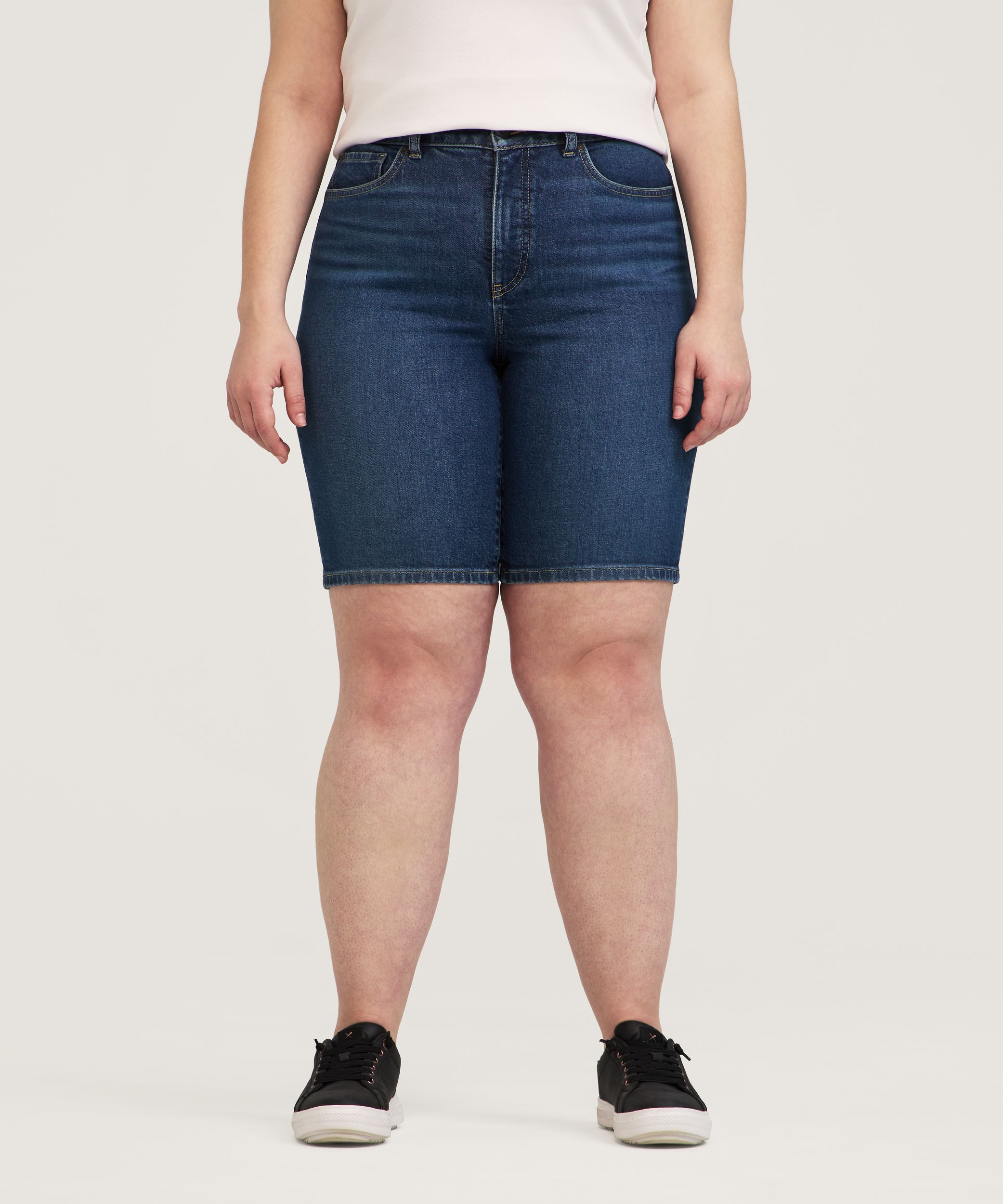 Bermuda à taille haute pour femmes, Denver Hayes