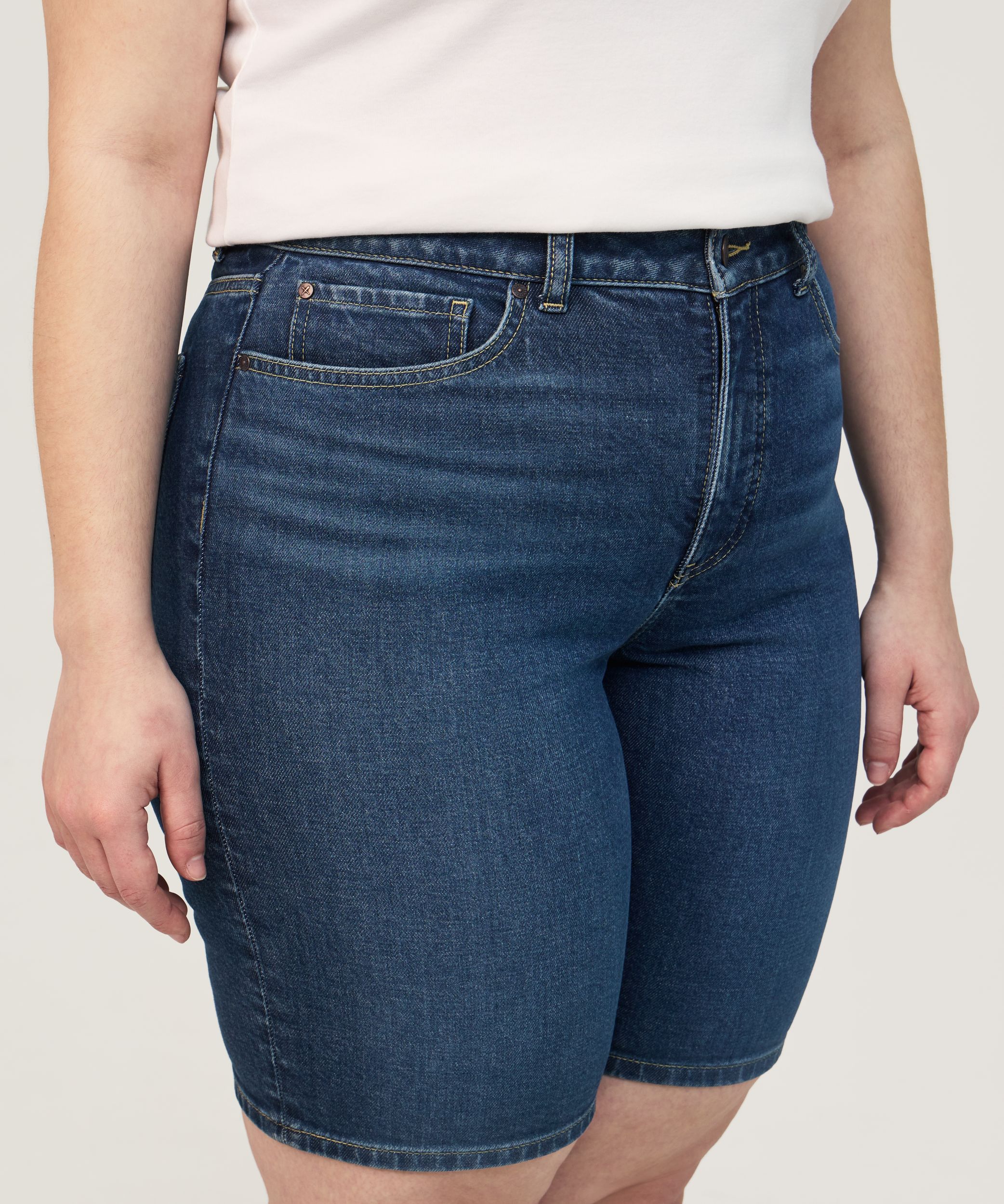 Bermuda à taille haute pour femmes, Denver Hayes