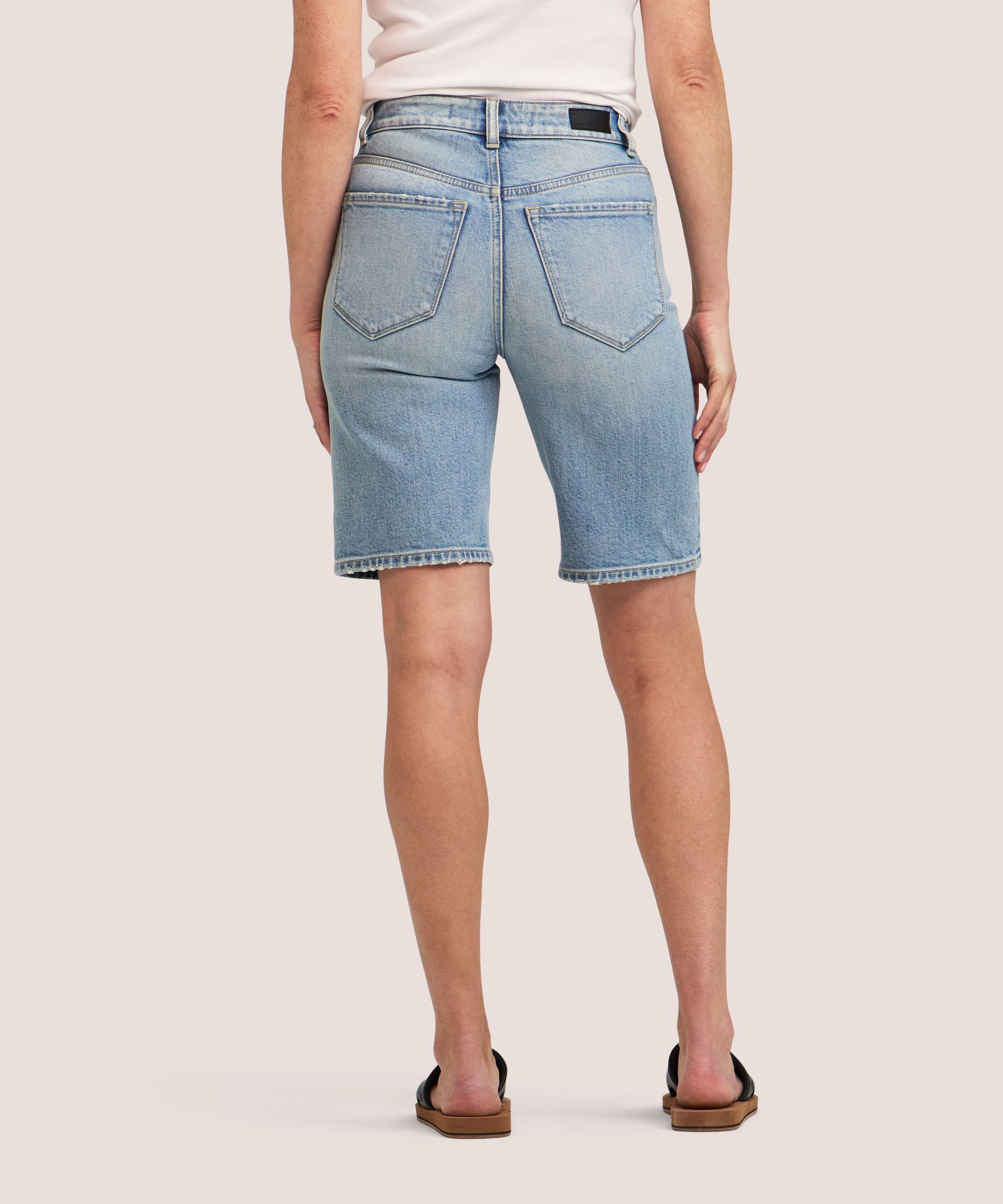 Bermuda à taille haute pour femmes, Denver Hayes