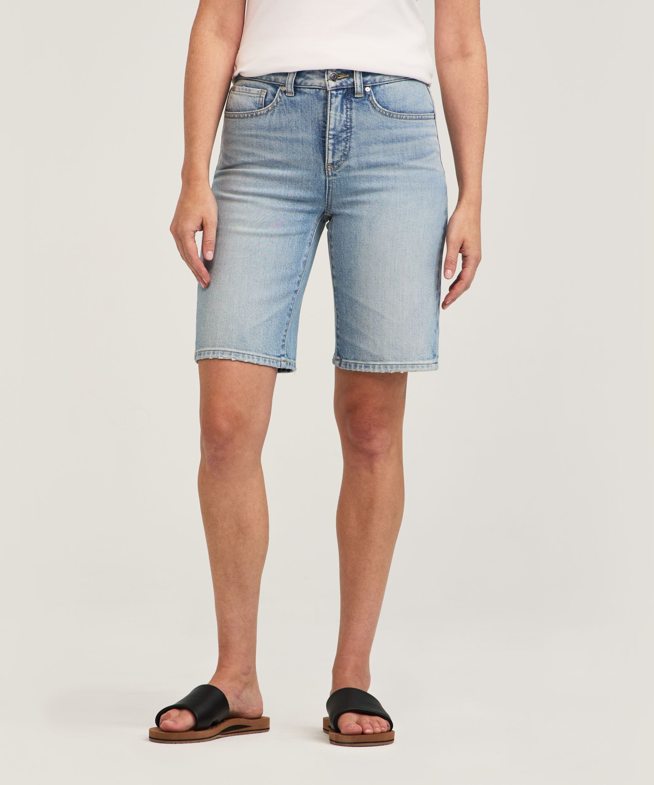 Bermuda à taille haute pour femmes, Denver Hayes