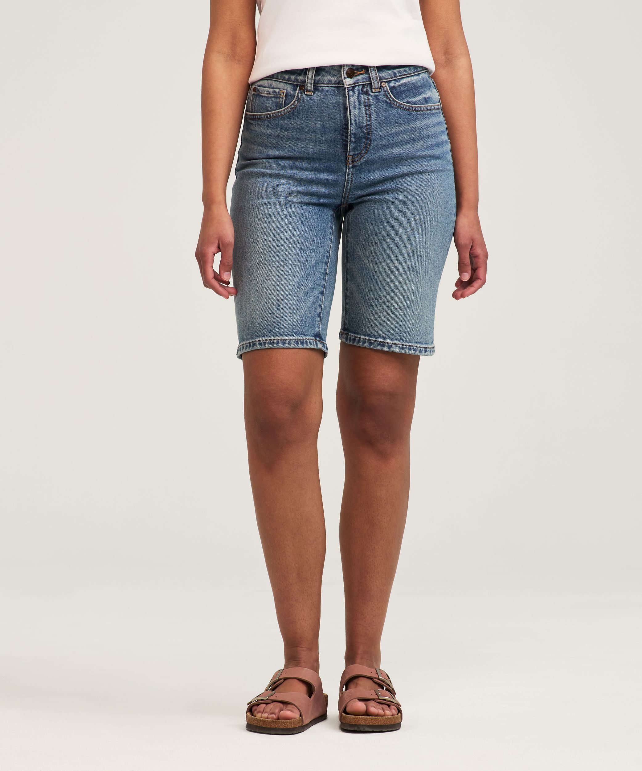 Bermuda à taille haute pour femmes, Denver Hayes