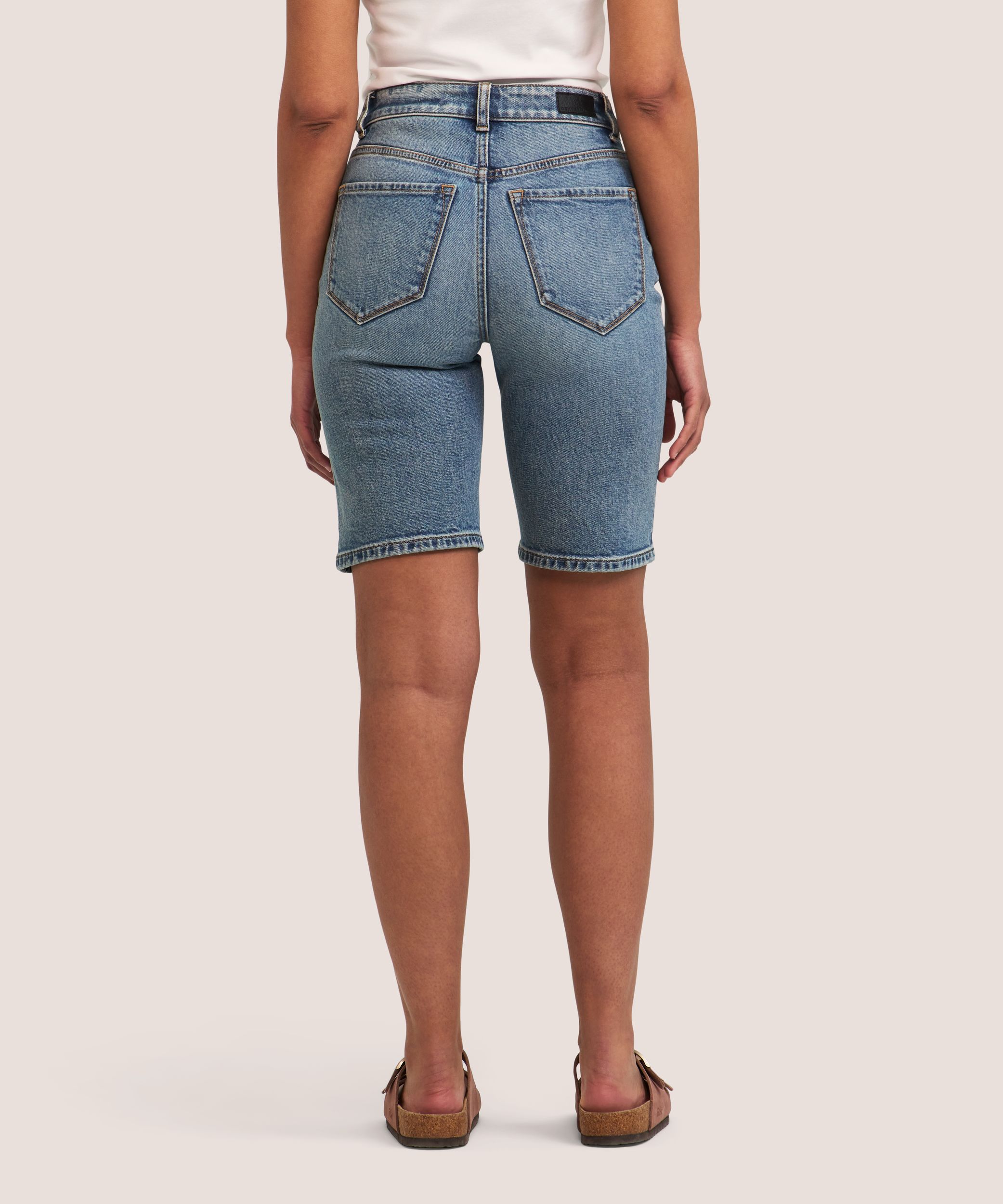 Bermuda à taille haute pour femmes, Denver Hayes