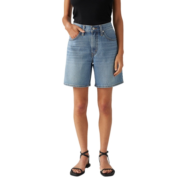 Levi's Women's '94 Baggy Short - Medium Indigo Wash