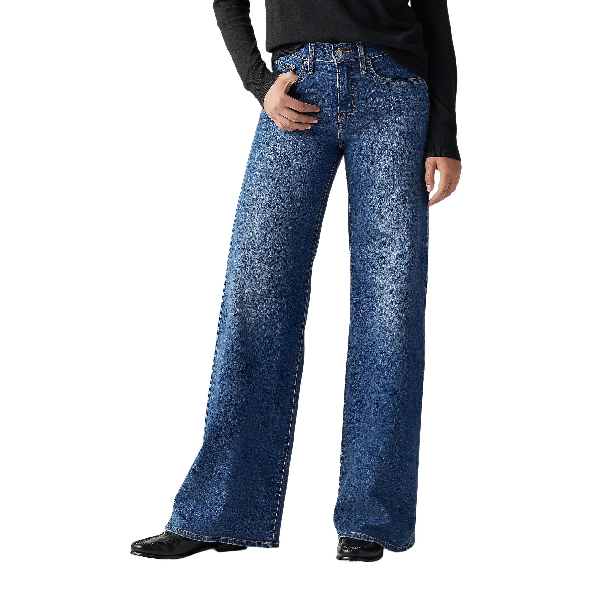 Jean galbant à jambe large pour femmes, 318, Levi's