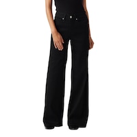 Levi's Women's 318 Shaping Wide Leg Jeans Front_Flat