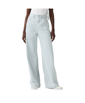 Jean de style menuisier à coupe ample et à taille cintrée pour femmes, Levi's
