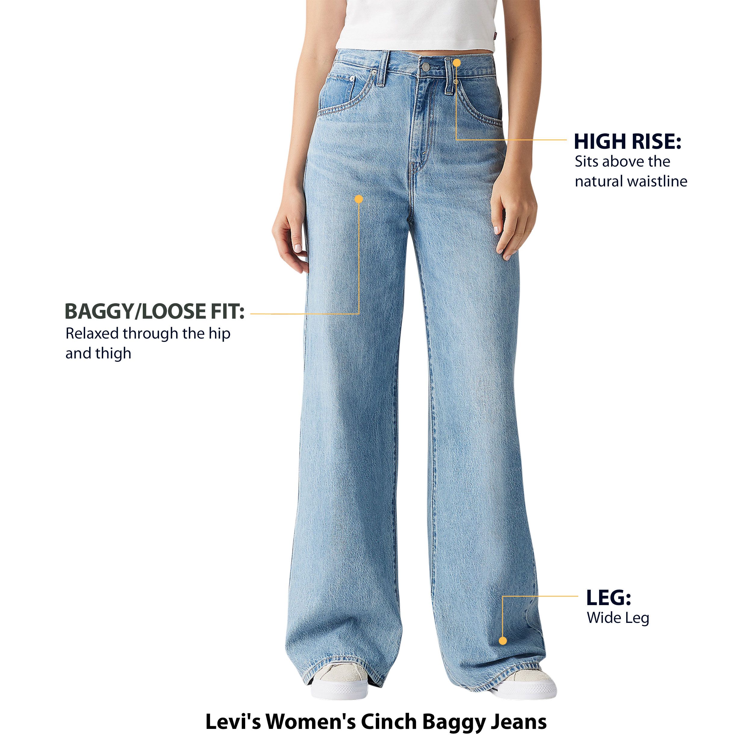 Levi's Women's Cinch Baggy Jeans