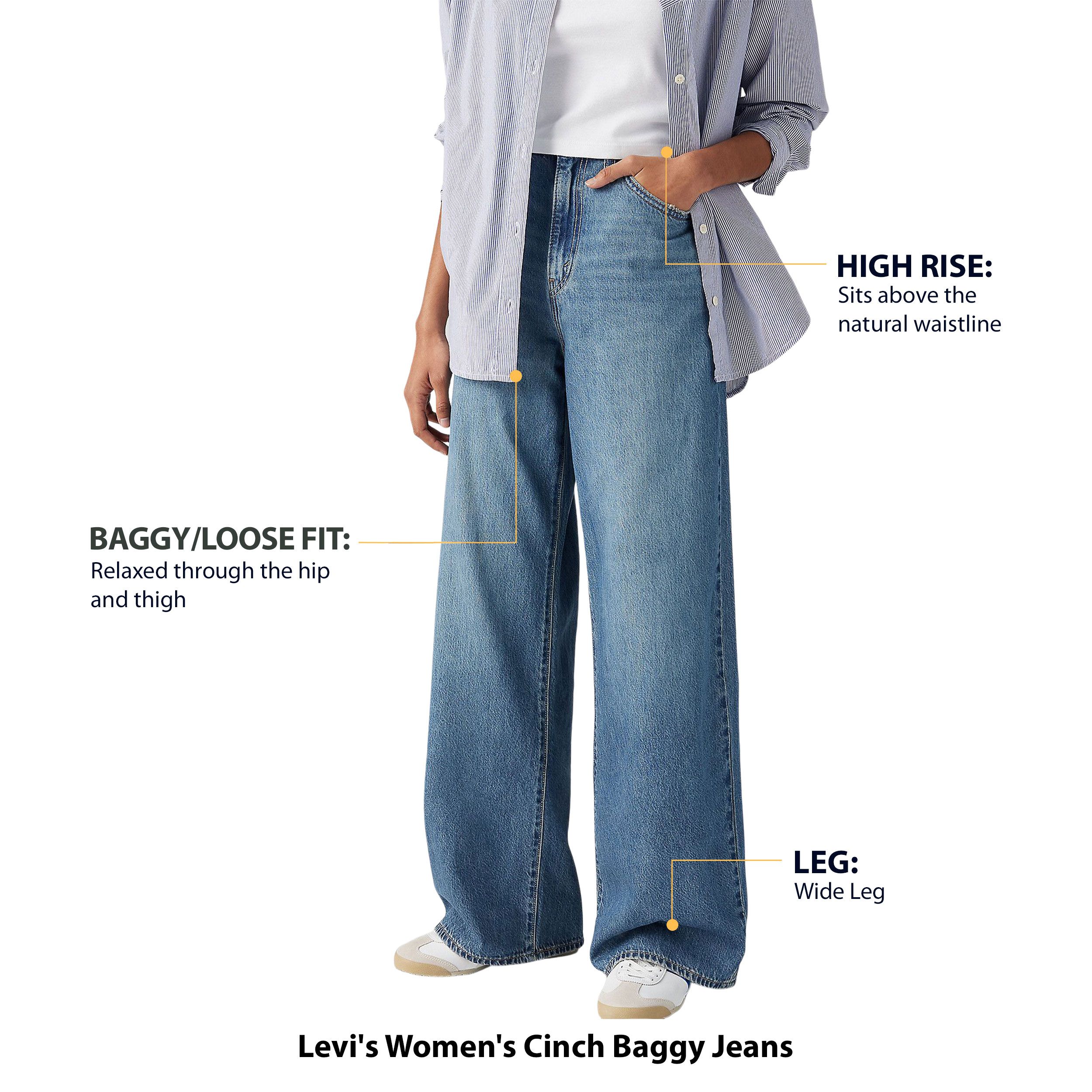 Levi's Women's Cinch Baggy Jeans