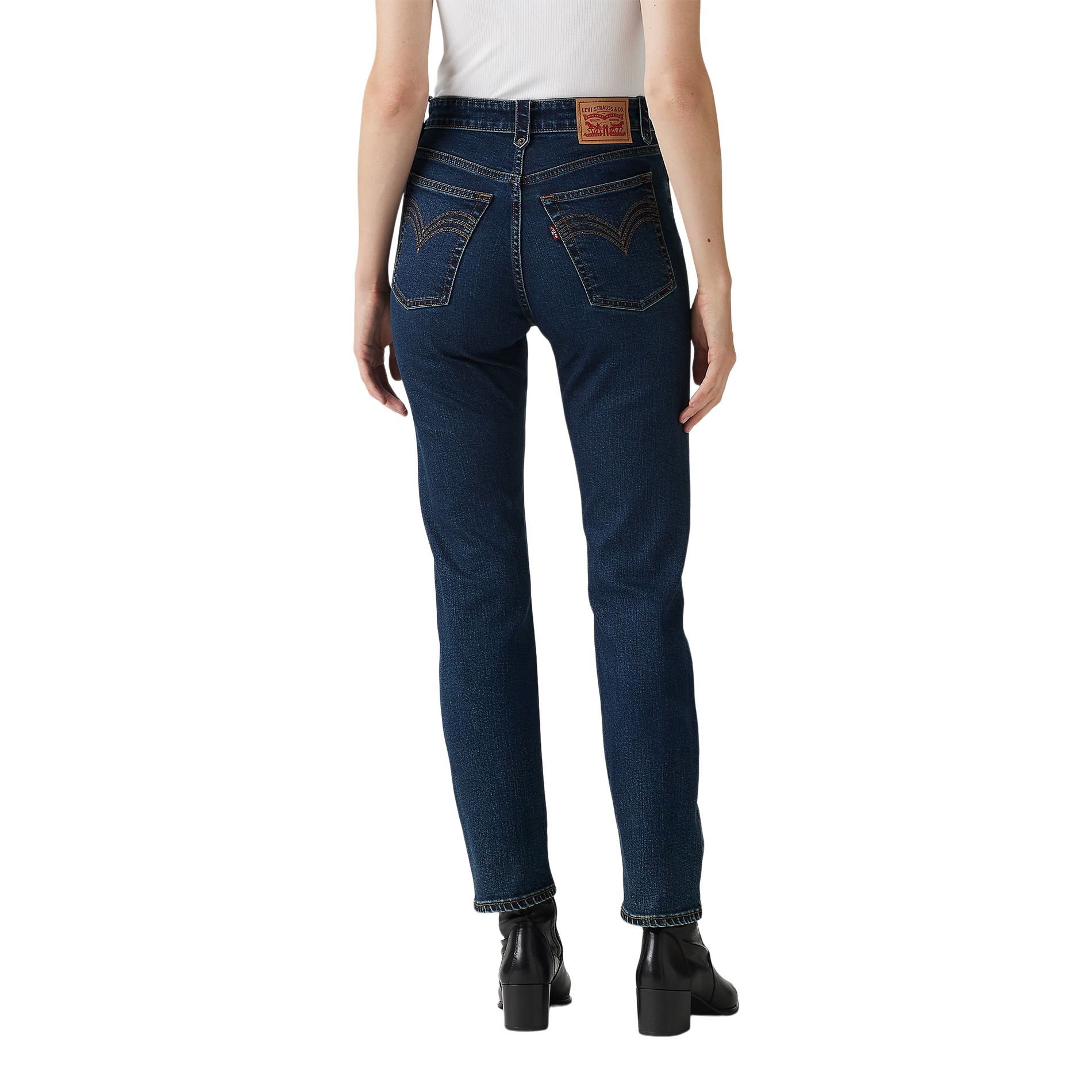 Levi's Women's Wedgie Straight Western Jeans