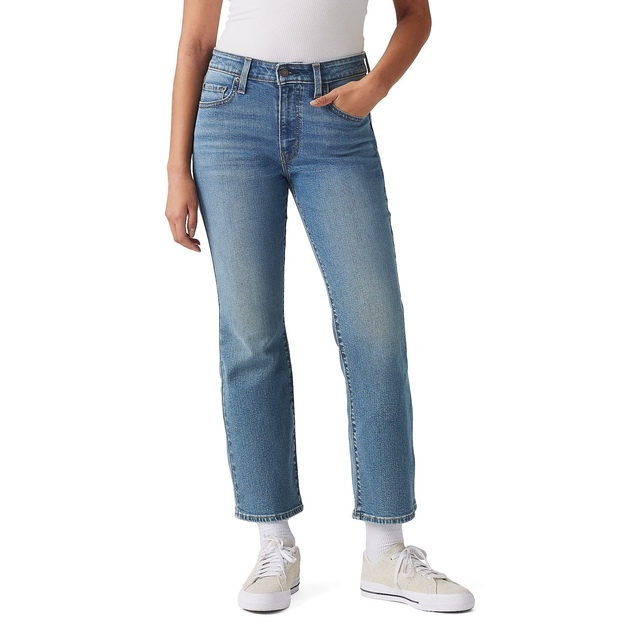 Levi's Women's 725 Authentic Kick Boot Jeans - Medium Indigo Wash