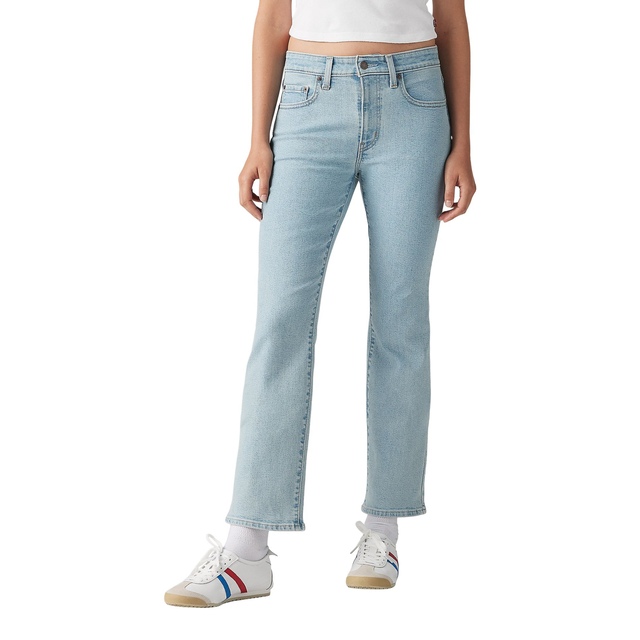Jean semi-évasé 725 authentique pour femmes, Levi's - Délavé indigo clair