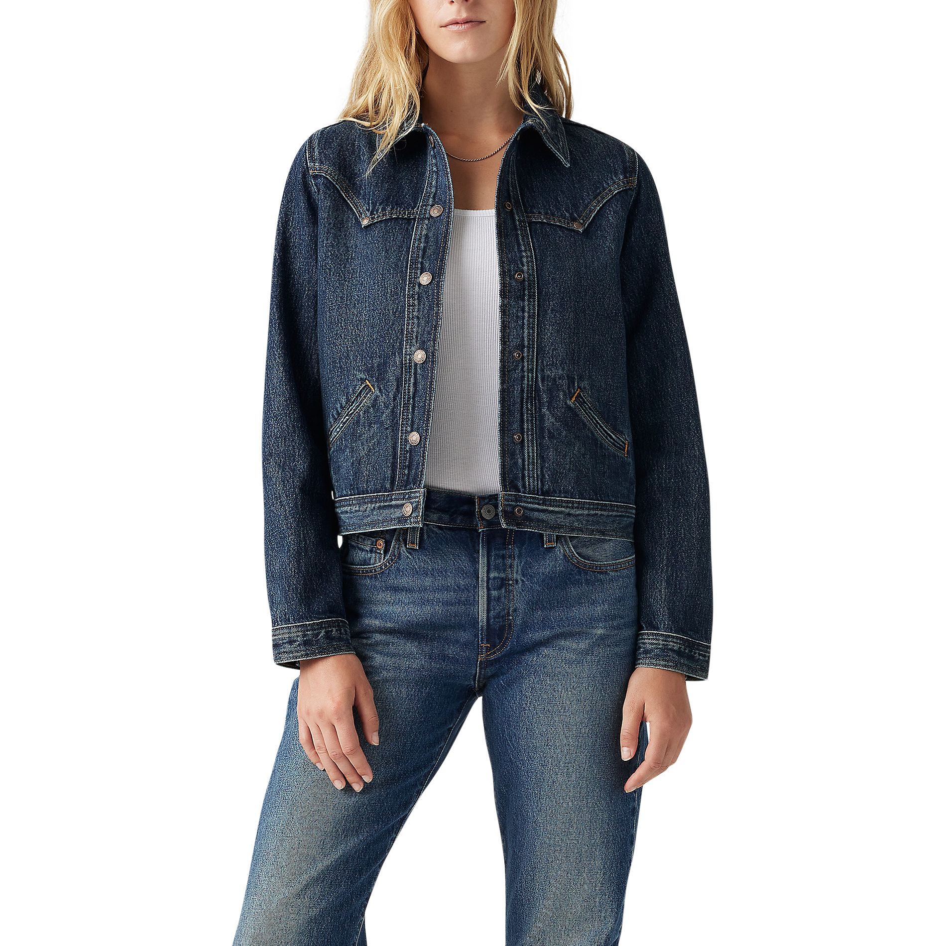 Levi's Women's Trucker Original Rivited Jacket
