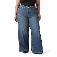 Levi's Women's 318 Shaping Wide Leg Jeans Front_Flat