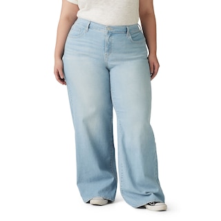 Levi's Women's 318 Shaping Wide Leg Jeans