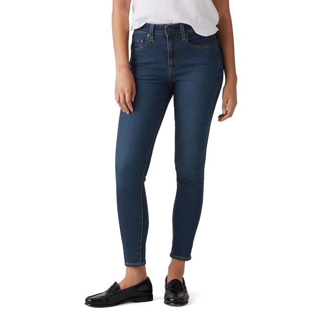 Jean moulant à taille haute pour femmes, 721, Levi's - Délavé indigo foncé