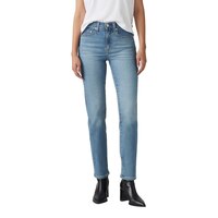 Levi's Women's 724 High Rise Straight Jeans Front_Flat