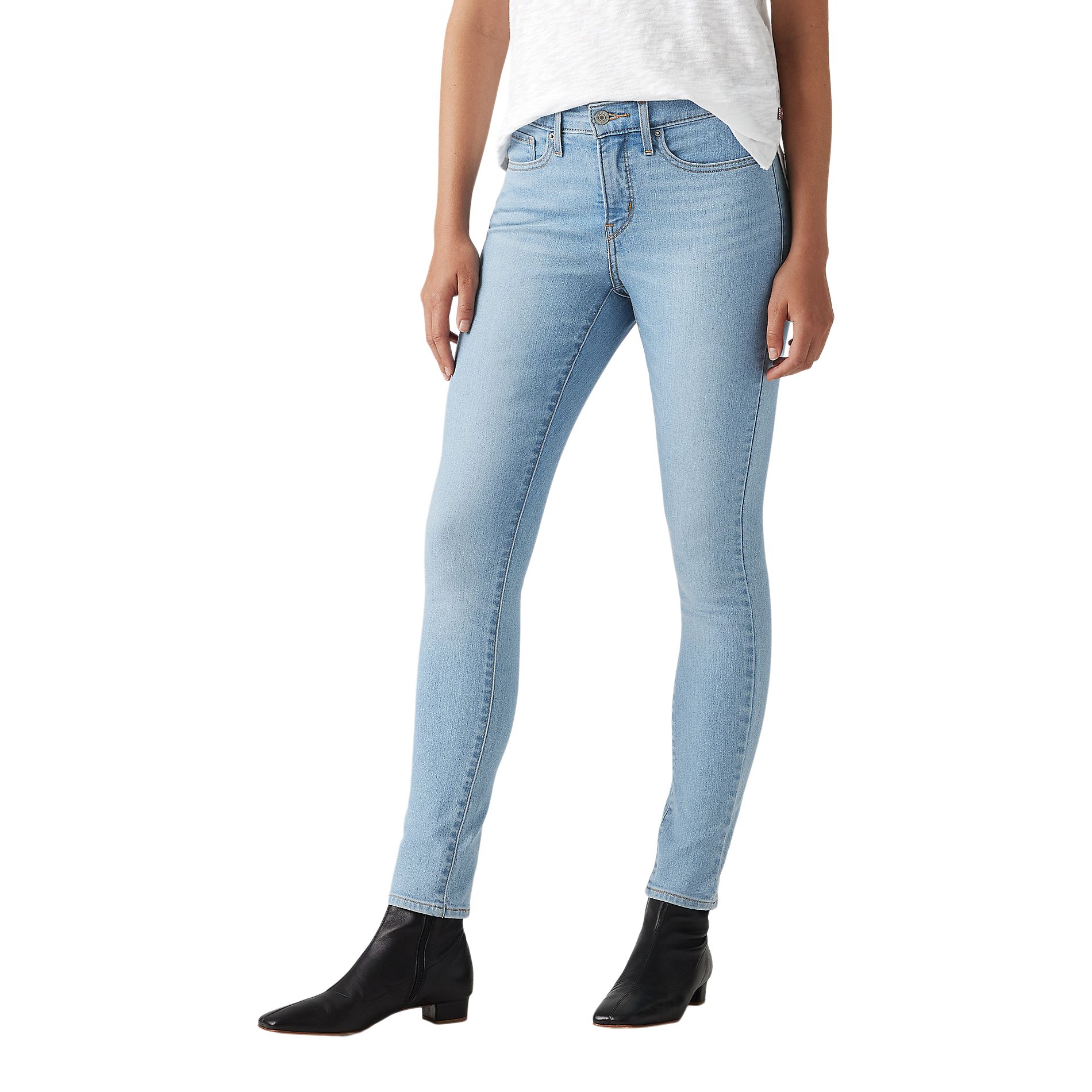 Jean moulant galbant pour femmes, 311, Levi's, délavé indigo clair