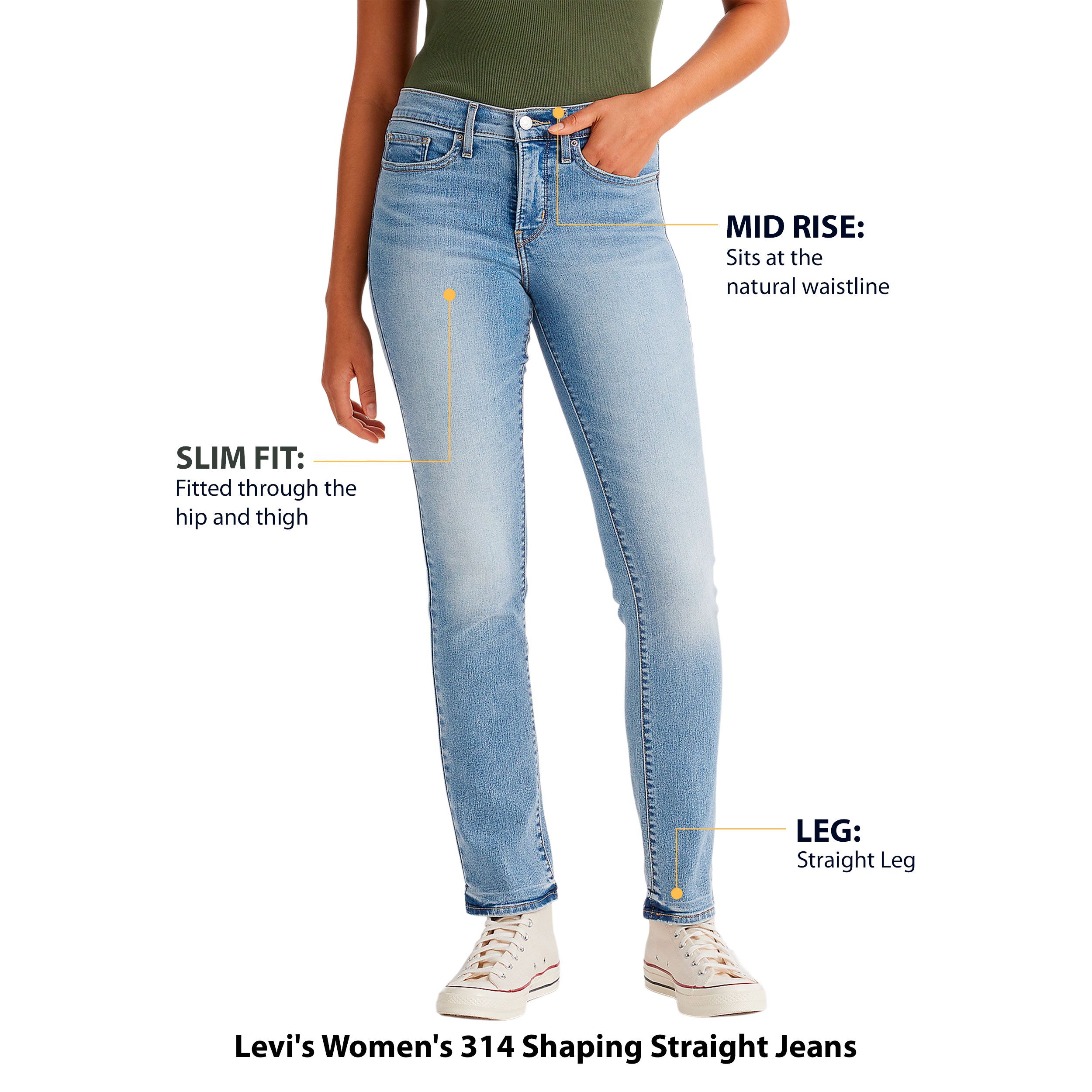 Levi's Women's 314 Shaping Straight Jeans