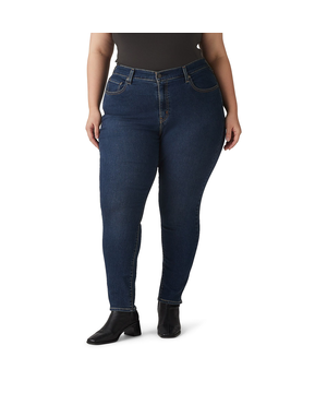 Jean moulant à taille haute pour femmes, 721, Levi's, délavé indigo foncé, taille plus