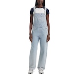 Salopette rétro pour femmes, Levi's, délavée à la pierre claire Front_Flat