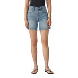 Short mi-cuisse pour femmes, 501, Levi's, délavé indigo clair Front_Flat
