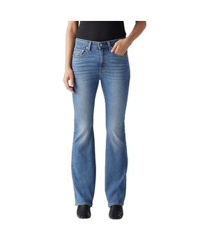 Jean évasé pour femmes, 726 HR, Levi's, délavé indigo moyen
