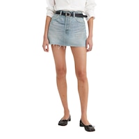 Levi's Women's Iconic Skirt Front_Flat