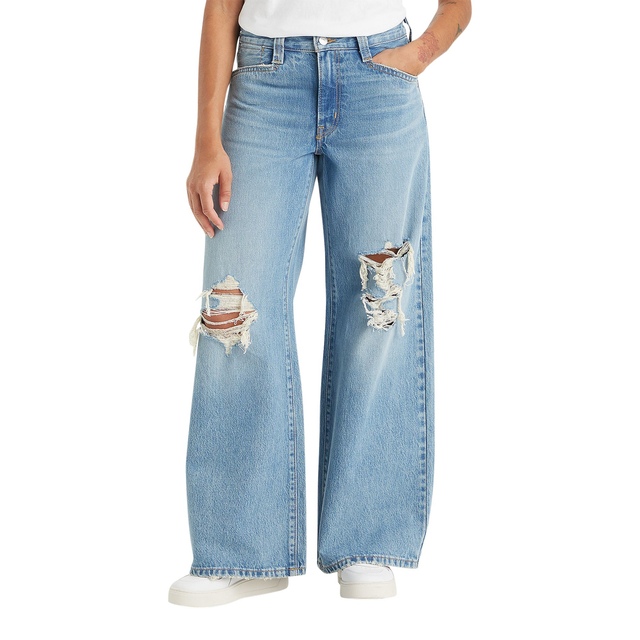 Jean ample à jambe large pour femmes, '94, Levi's, délavé indigo clair