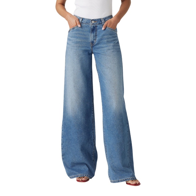 Jean ample à jambe large pour femmes, '94, Levi's, délavé indigo moyen