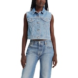 Levi's Women's XS with Waistband Vest Front_Flat