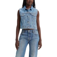 Levi's Women's XS with Waistband Vest Front_Flat