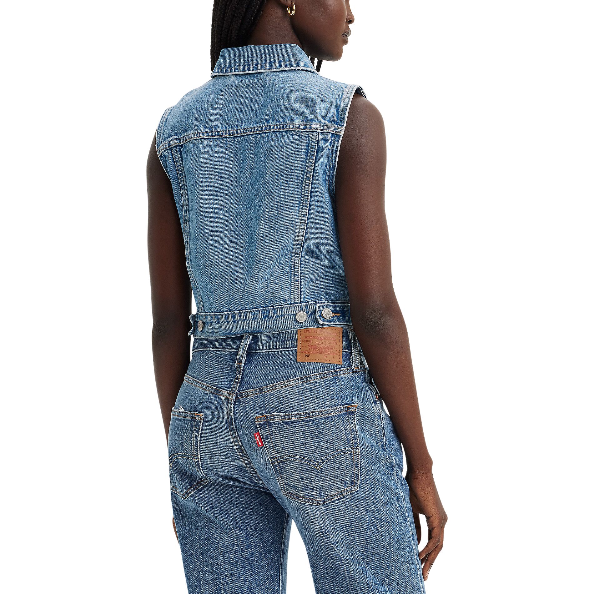 Levi's Women's XS with Waistband Vest