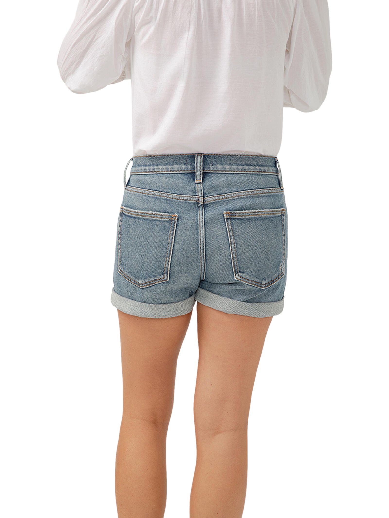 Short décontracté pour femmes, Boyfriend, Silver