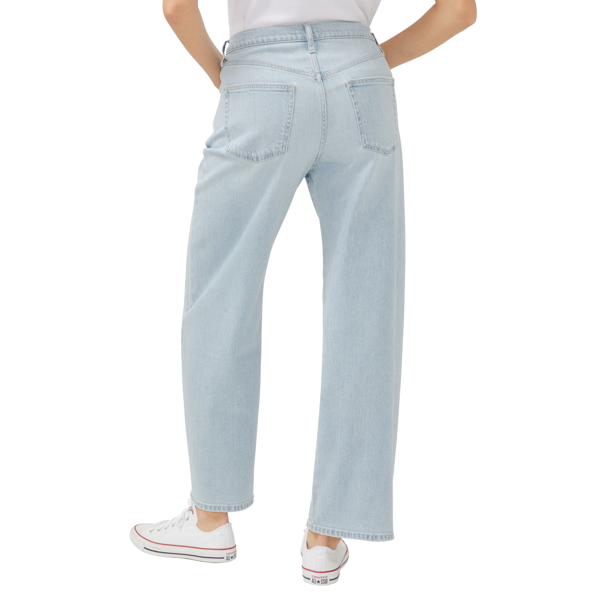 Silver Women's Be Easy Drawstring Jeans