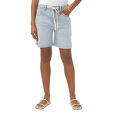 Silver Women's Be Easy Drawstring Short Front_Flat