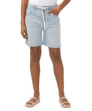Short avec cordon de serrage pour femmes, Be Easy, Silver