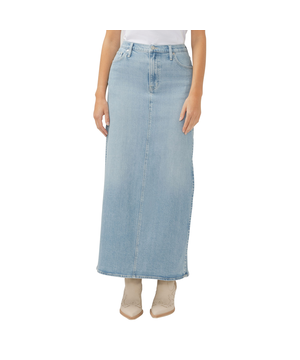 Jupe longue pour femmes, Slice, Silver