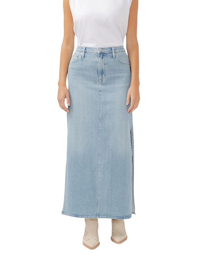 Silver Women's Slice Maxi Skirt