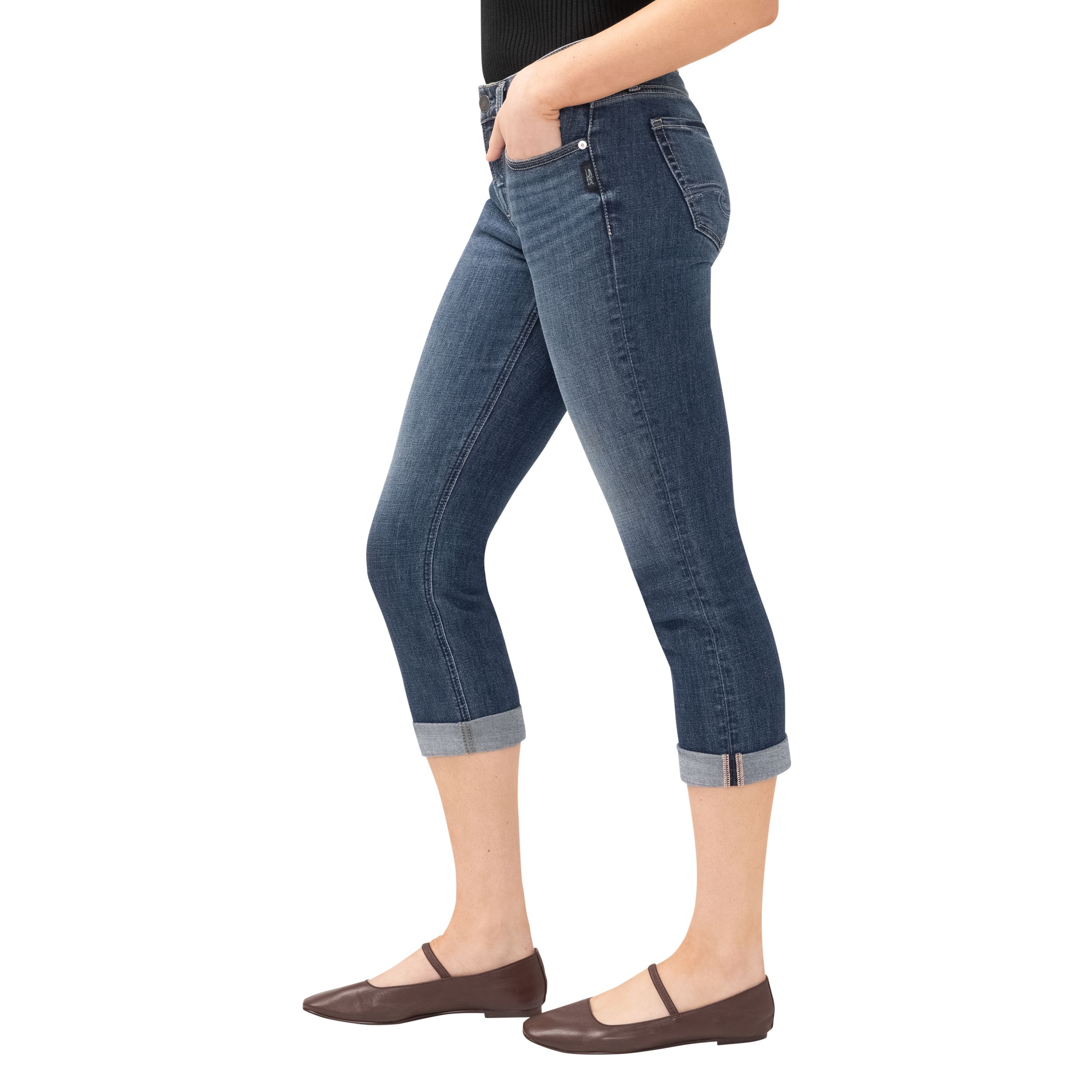 Capri pour femmes, Suki, Silver