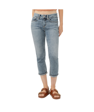 Silver Women's Suki Capri Jeans
