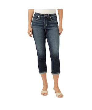 Silver Women's Avery Capri Jeans