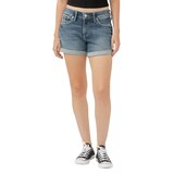 Short décontracté pour femmes, Boyfriend, Silver Front_Flat