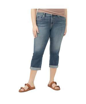 Capri pour femmes, Suki, Silver, taille plus