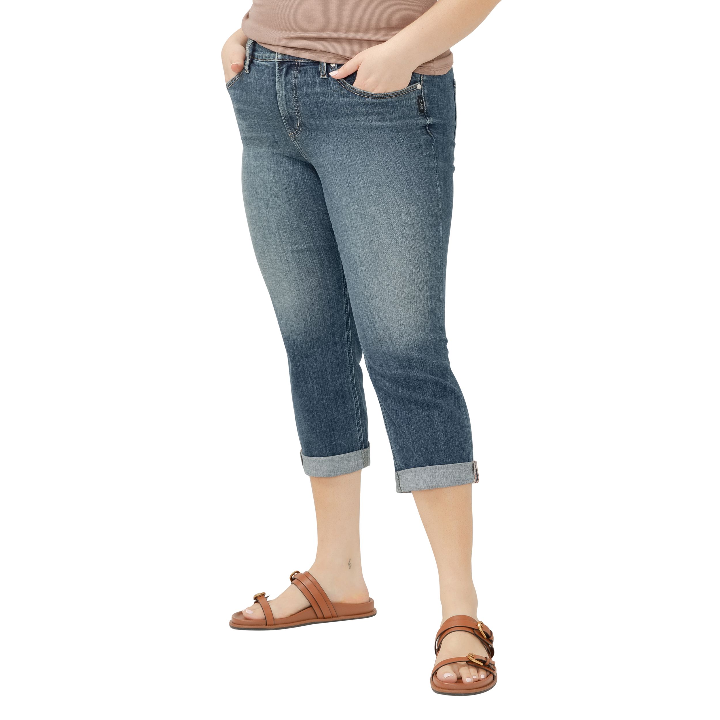 Silver Women's Suki Capri - Plus Size